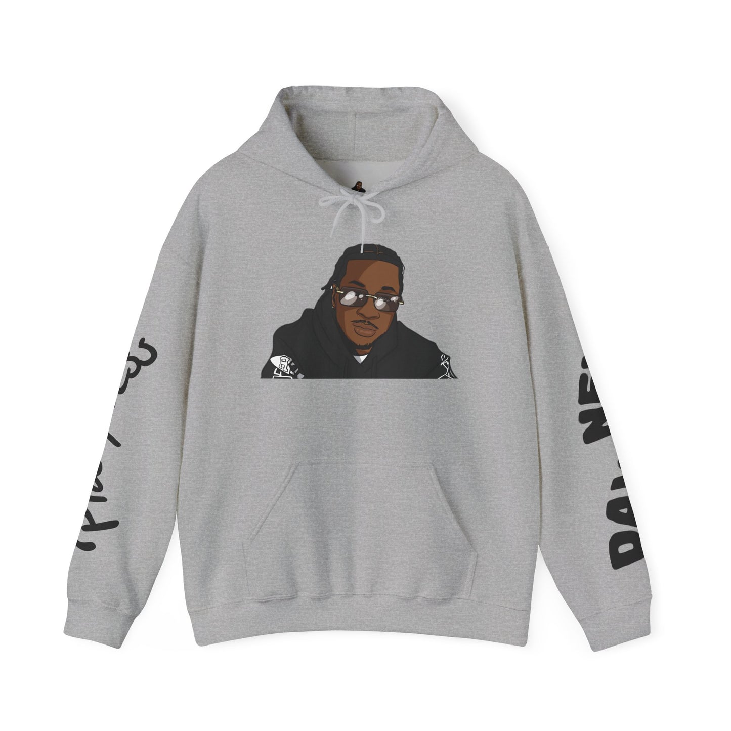 Cool Graphic Hoodie for Streetwear Lovers, Unisex Heavy Blend Hooded Sweatshirt, Urban Fashion, Cozy Gift, Casual Wear, Statement Piece