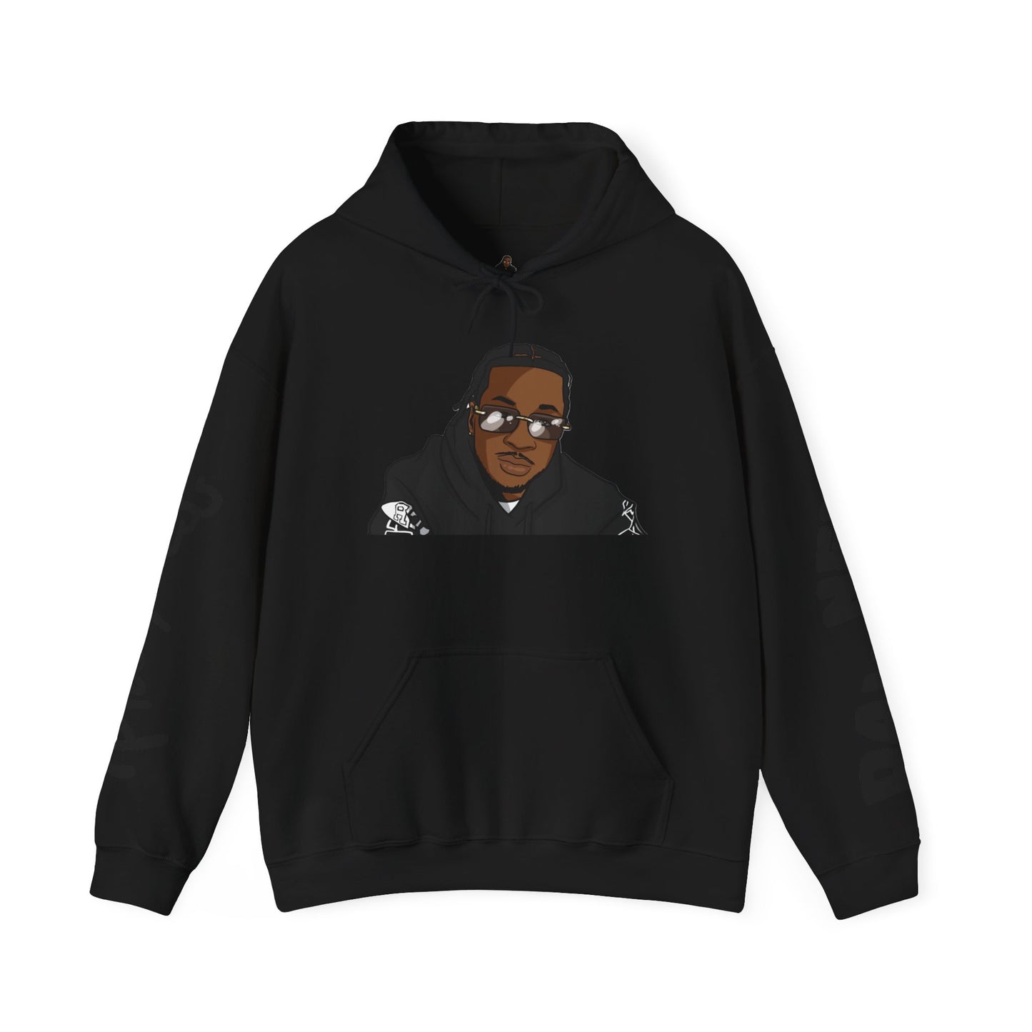 Cool Graphic Hoodie for Streetwear Lovers, Unisex Heavy Blend Hooded Sweatshirt, Urban Fashion, Cozy Gift, Casual Wear, Statement Piece