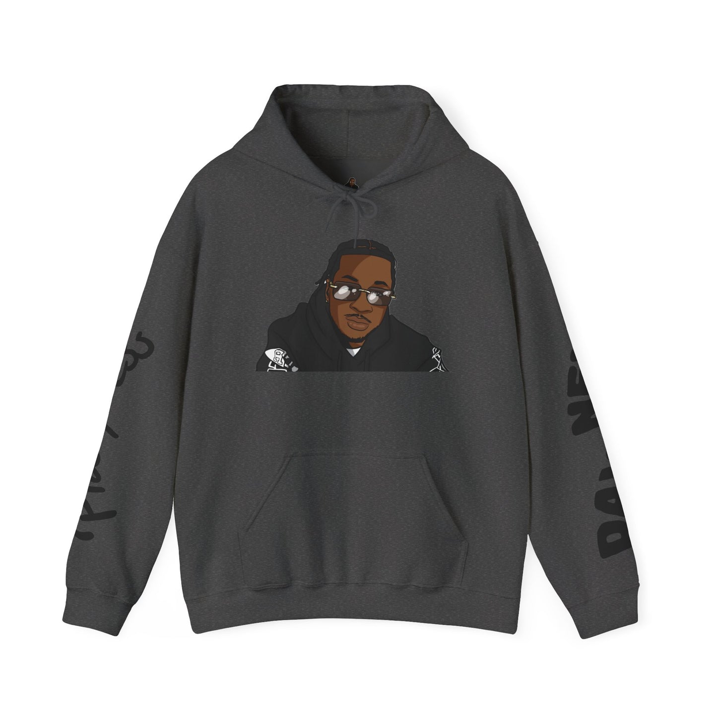 Cool Graphic Hoodie for Streetwear Lovers, Unisex Heavy Blend Hooded Sweatshirt, Urban Fashion, Cozy Gift, Casual Wear, Statement Piece
