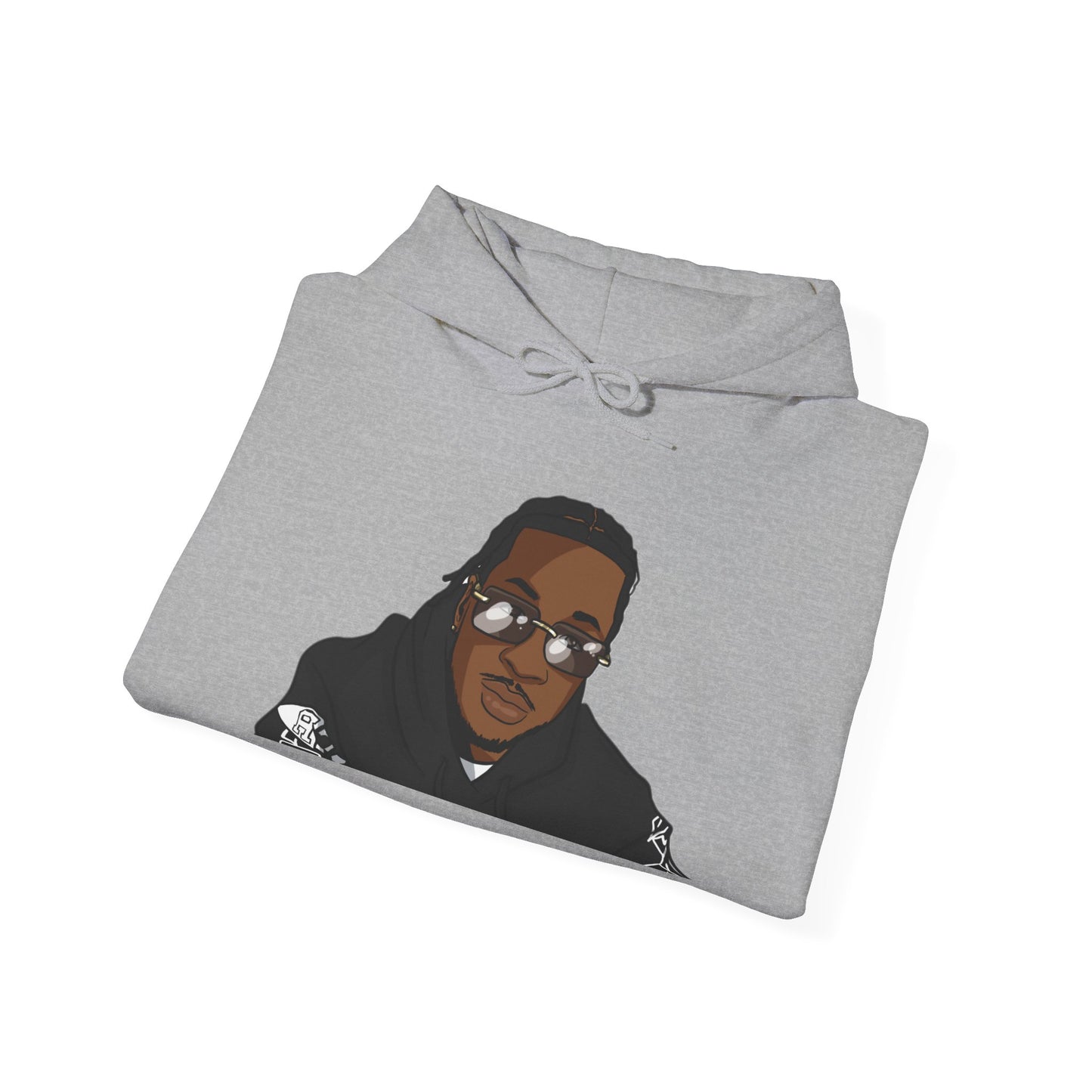 Cool Graphic Hoodie for Streetwear Lovers, Unisex Heavy Blend Hooded Sweatshirt, Urban Fashion, Cozy Gift, Casual Wear, Statement Piece
