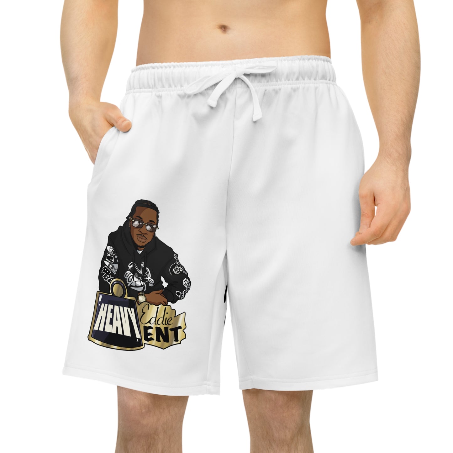 Hip Hop Athletic Shorts, Trendy Workout Gear, Casual Summer Wear, Street Style, Gift for Fitness Lovers, Music Inspired Apparel