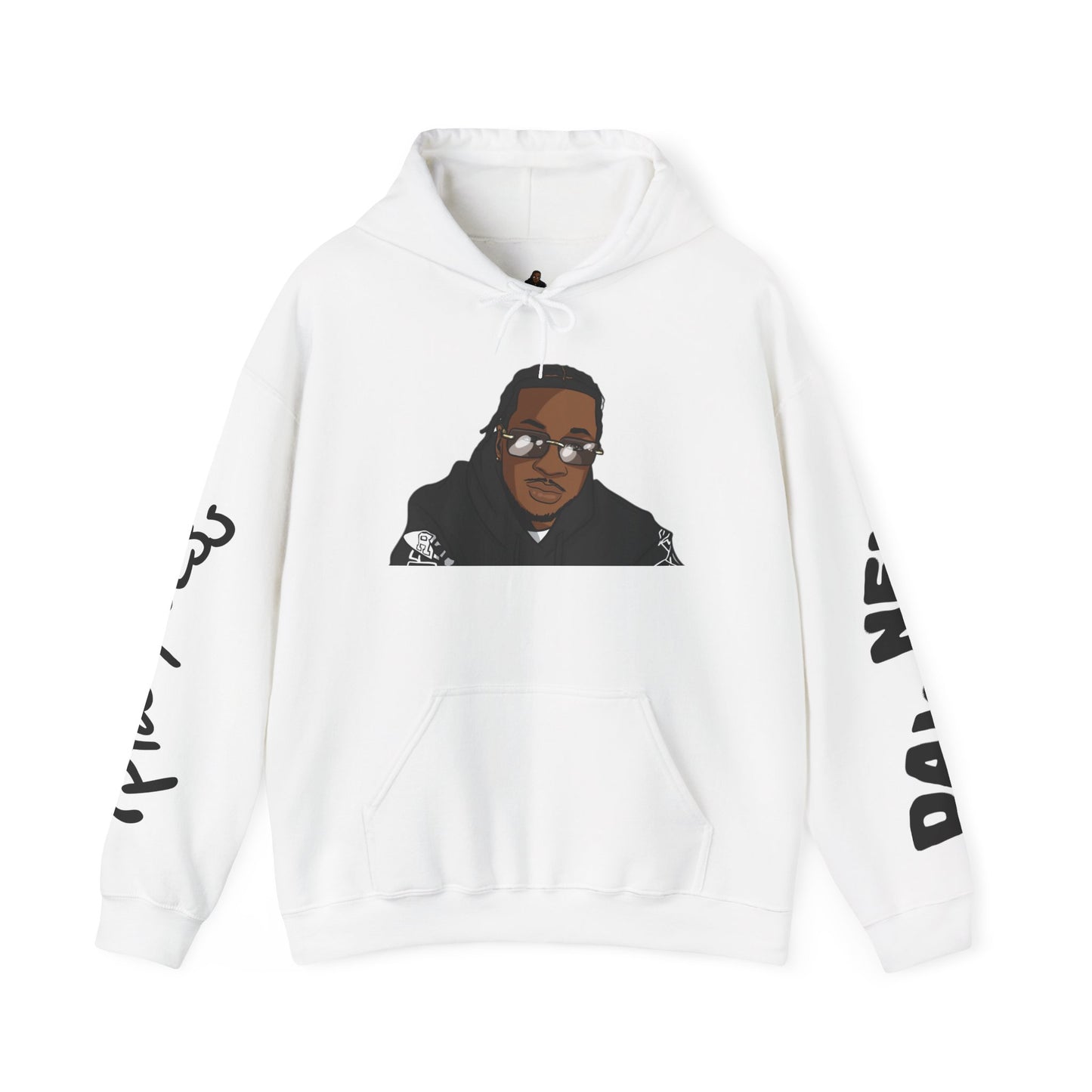 Cool Graphic Hoodie for Streetwear Lovers, Unisex Heavy Blend Hooded Sweatshirt, Urban Fashion, Cozy Gift, Casual Wear, Statement Piece